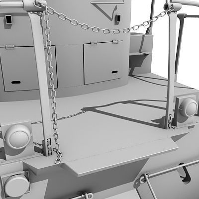 Train Locomotive 033 3D model_12