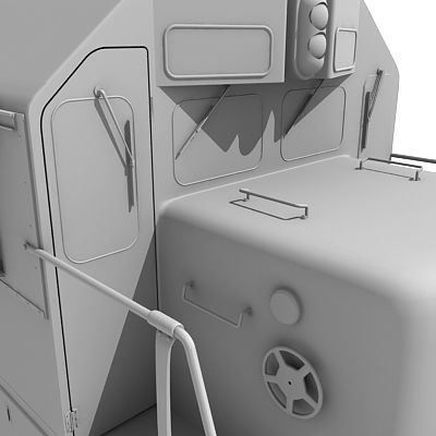 Train Locomotive 033 3D model_18