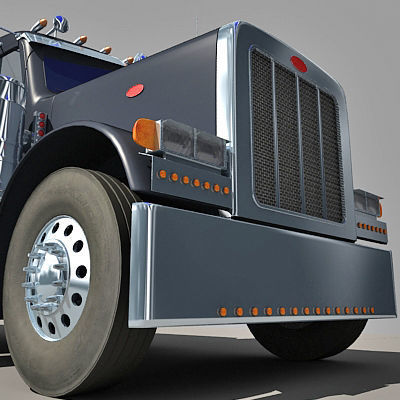 Dark Tanker Truck V21 3D model_18