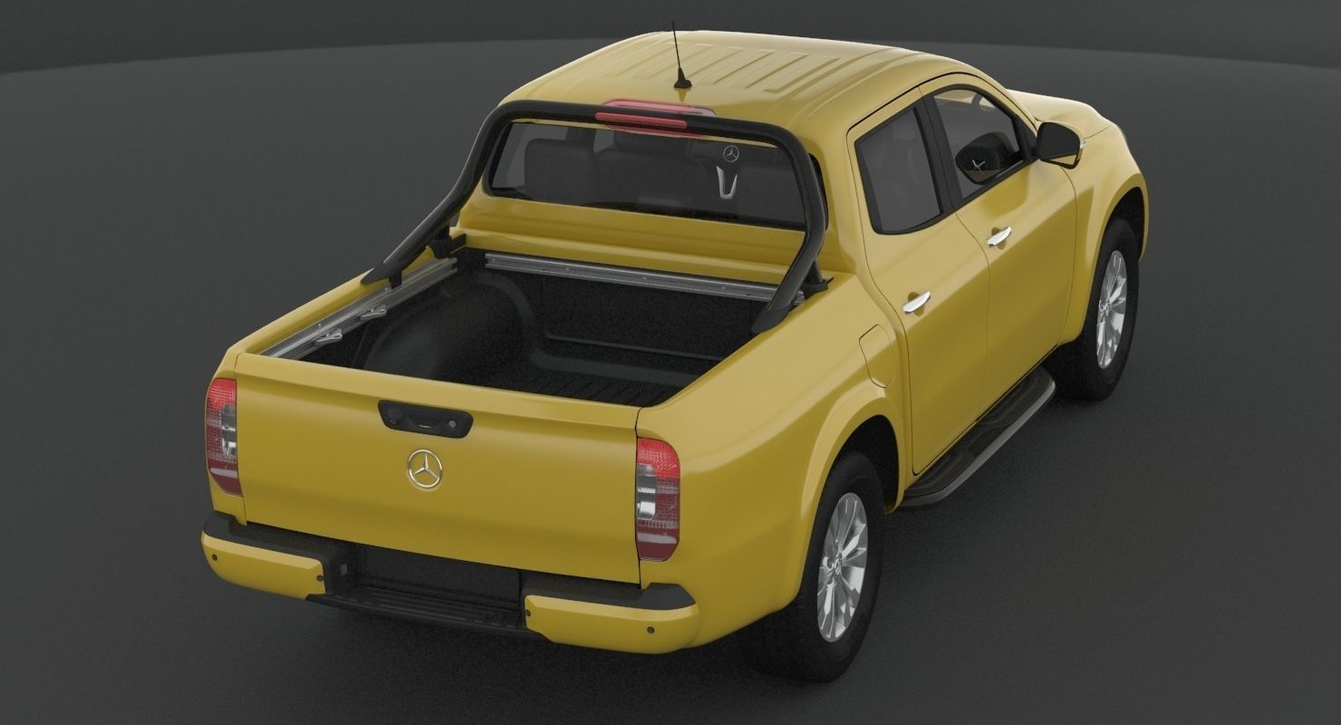 Mercedes Benz X Class Progressive 2018 3D model_9