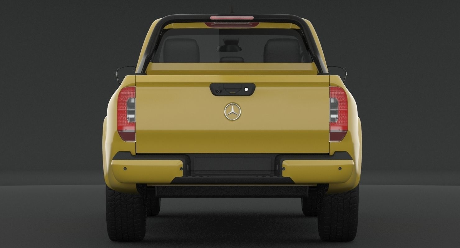 Mercedes Benz X Class Progressive 2018 3D model_10