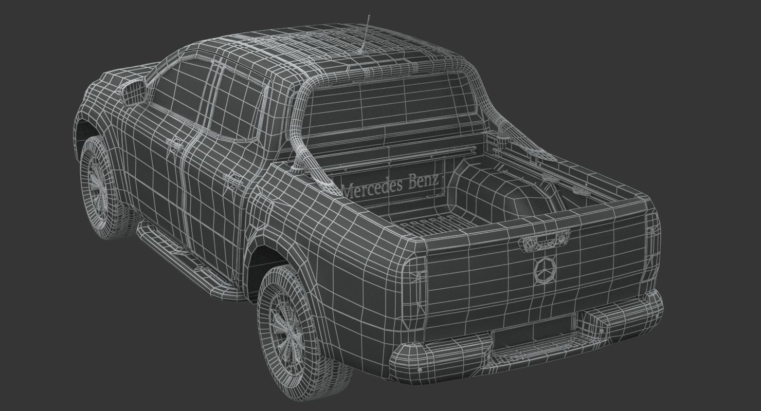 Mercedes Benz X Class Progressive 2018 3D model_16