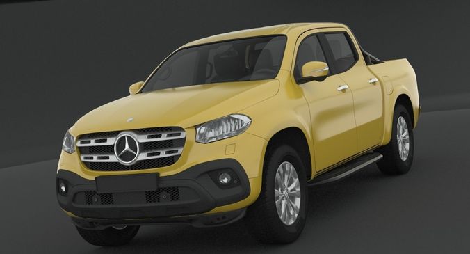 Mercedes Benz X Class Progressive 2018 3D model