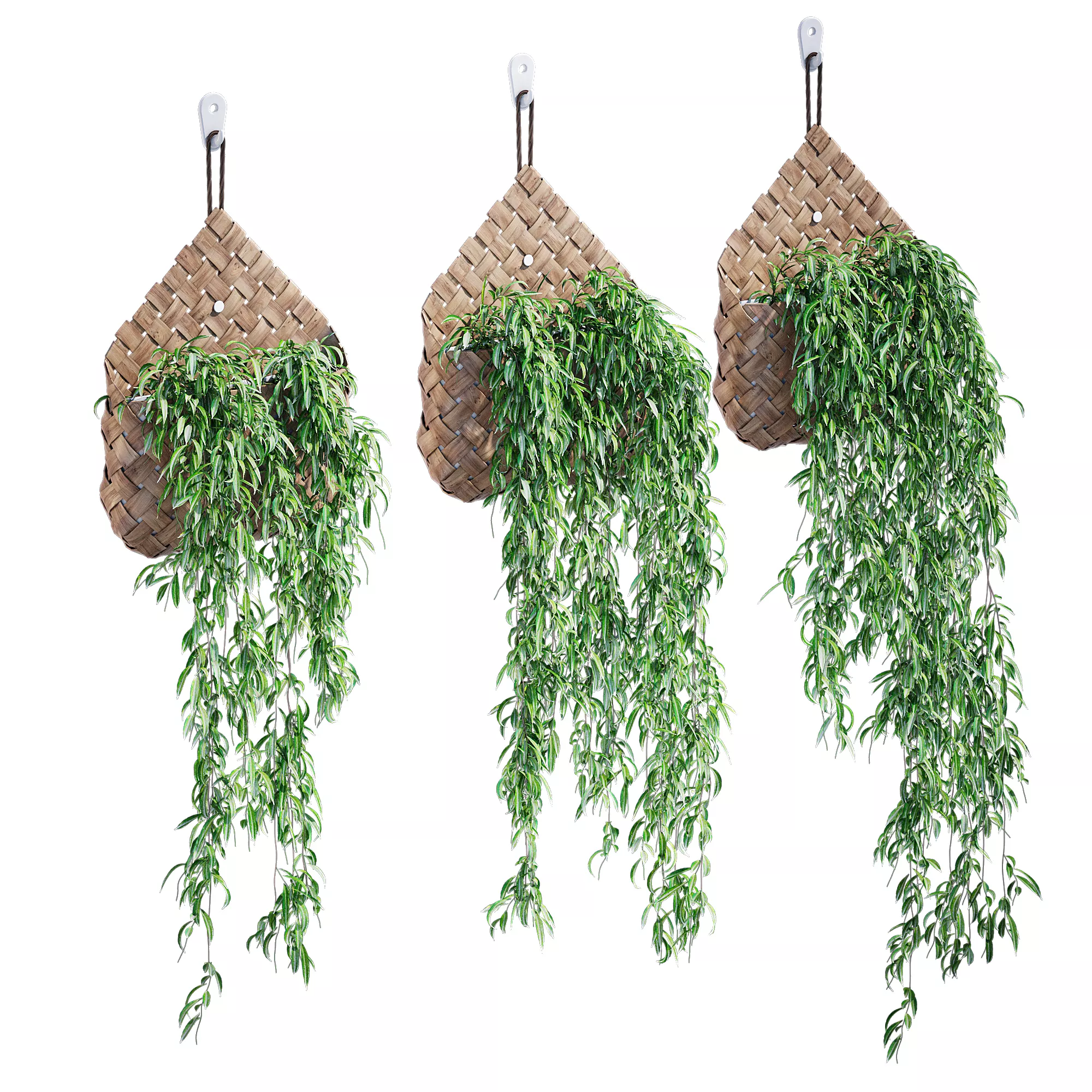 Wall hanging basket 3D model