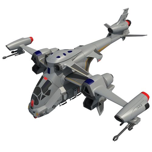 Futuristic Spaceship  3D model
