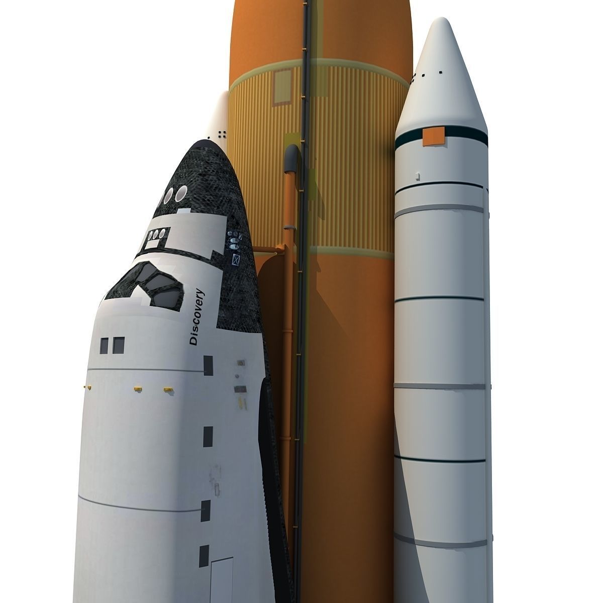 Space Shuttle Discovery 3D model_11