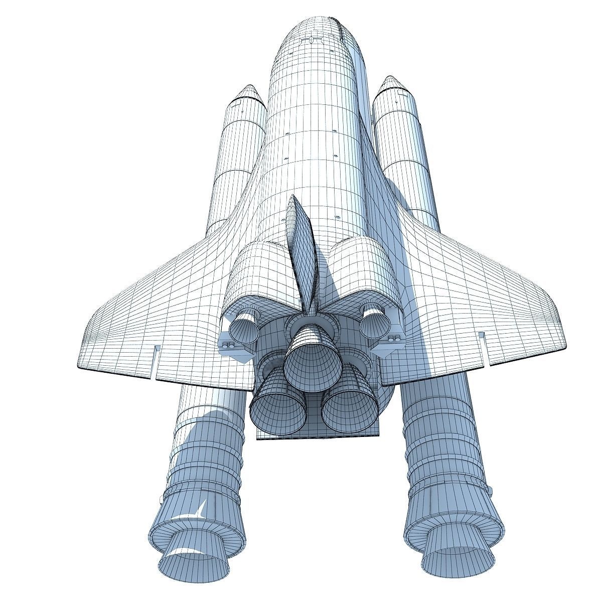 Space Shuttle Discovery 3D model_15