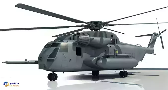 Sikorsky CH-53 Sea Stallion 3D model
