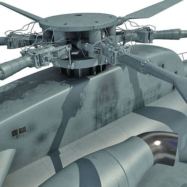 Sikorsky CH-53 Sea Stallion 3D model_33