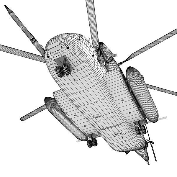 Sikorsky CH-53 Sea Stallion 3D model_48