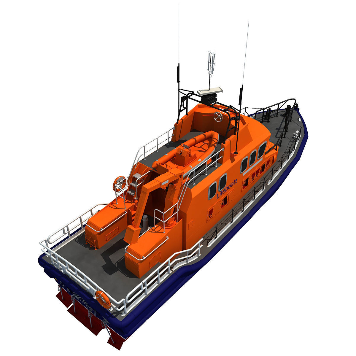 Severn Class Lifeboat 3D model_5