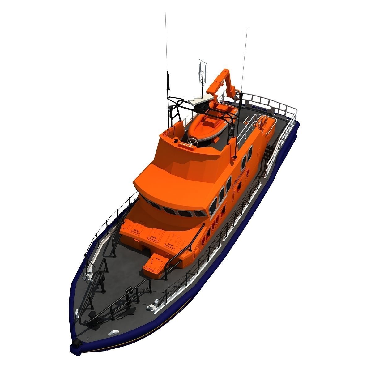 Severn Class Lifeboat 3D model_7