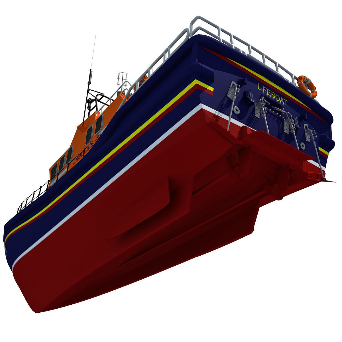 Severn Class Lifeboat 3D model_10