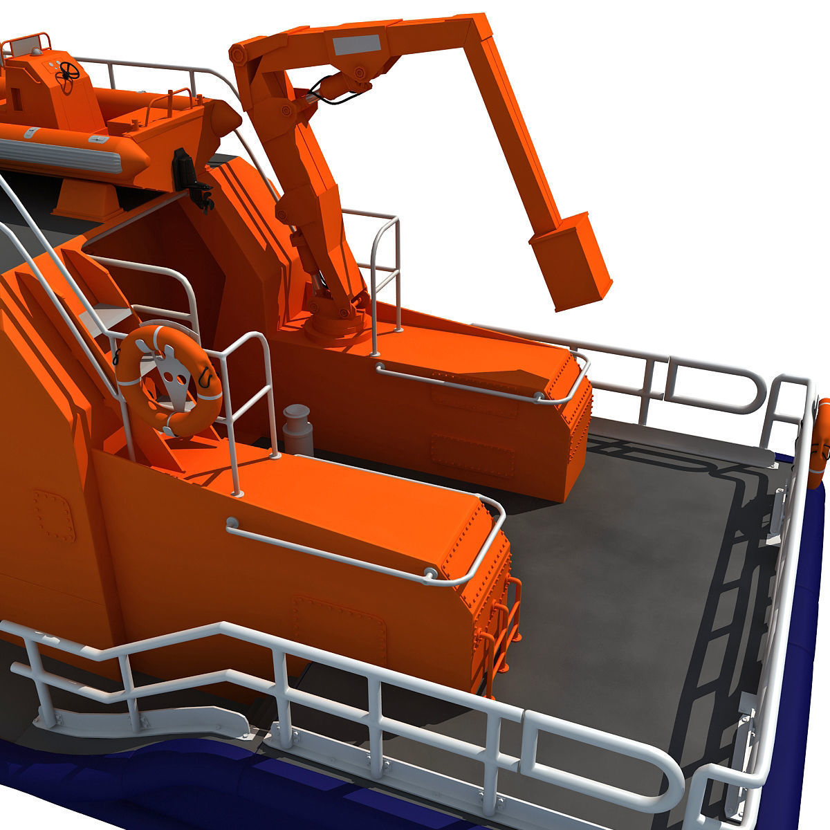 Severn Class Lifeboat 3D model_15