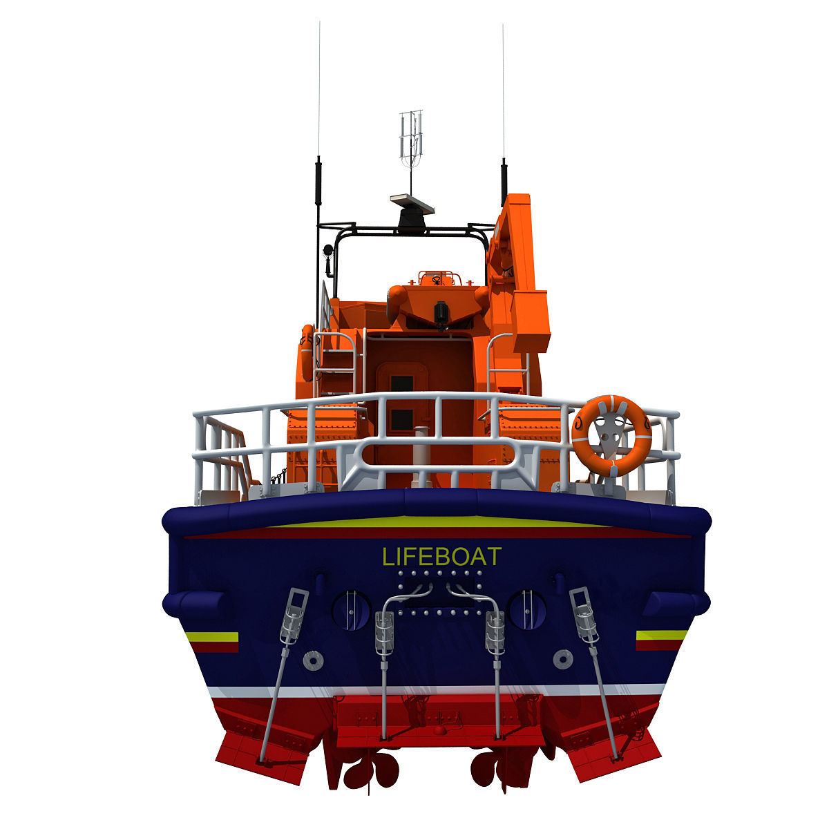 Severn Class Lifeboat 3D model_6