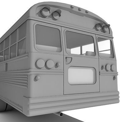 School Bus 3D model_6