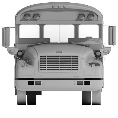 School Bus 3D model_5