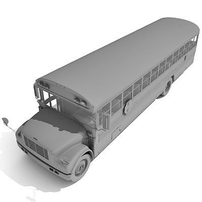 School Bus 3D model_1