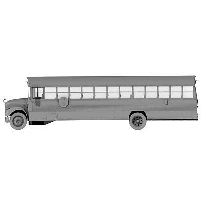 School Bus 3D model_4