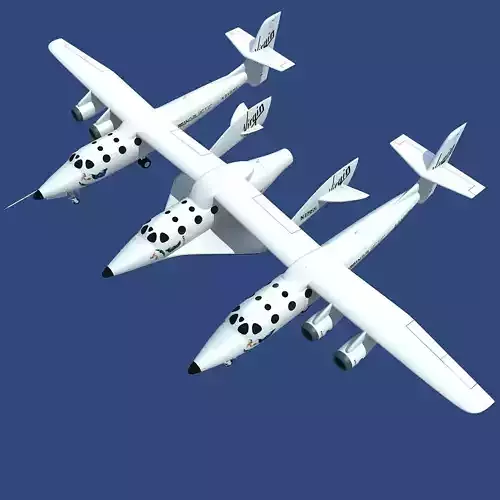 Scaled Composites White Knight Two 3D model