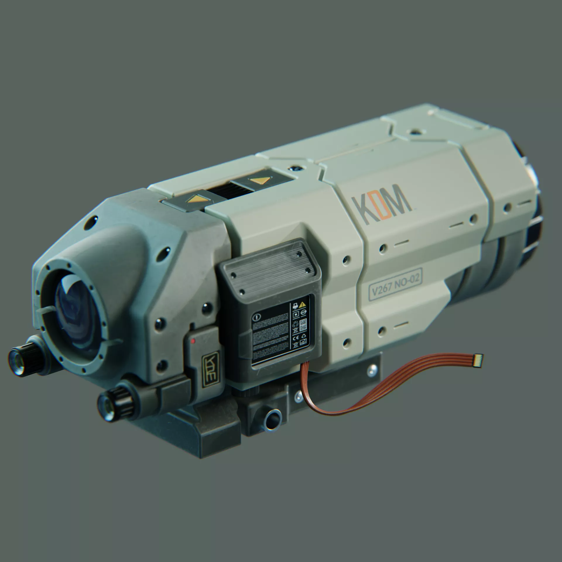 Sci-Fi Scope KDM V267 3D model