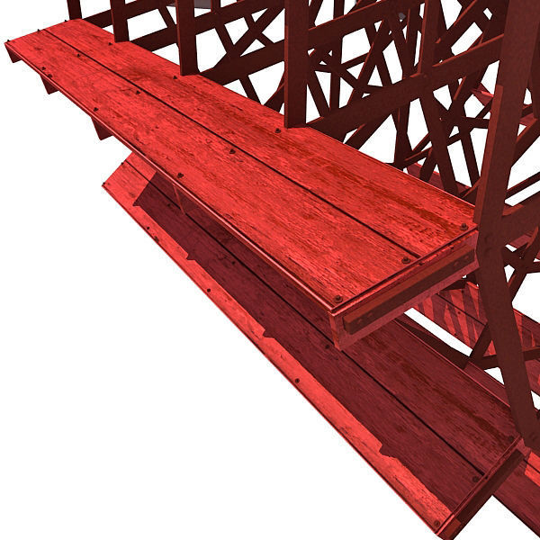 Paddle Wheel 3D model_6