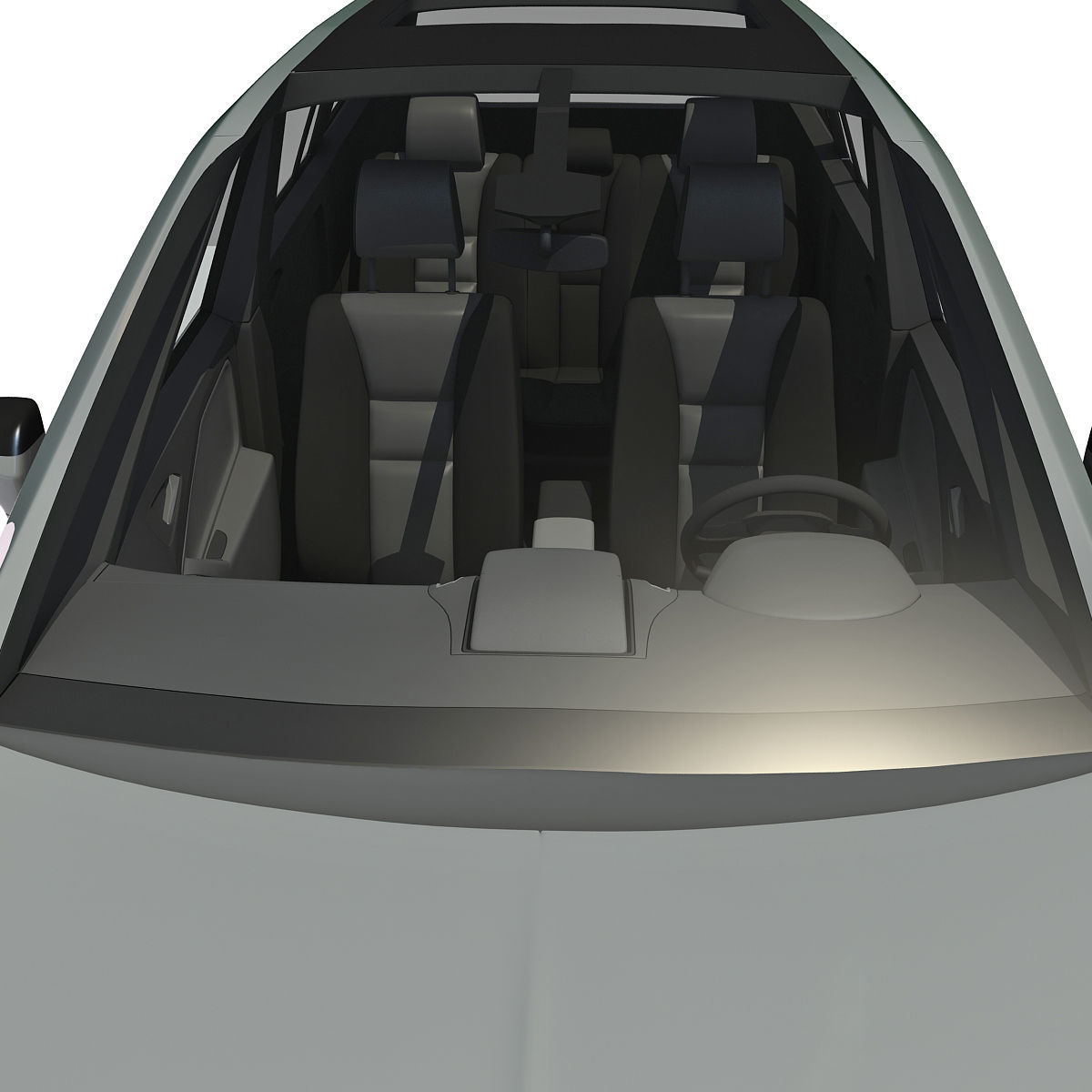 Opel Zafira 3D Car Model 3D model_10