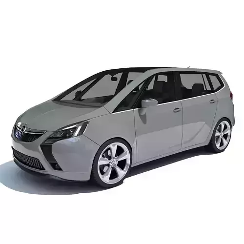 Opel Zafira 3D Car Model 3D model