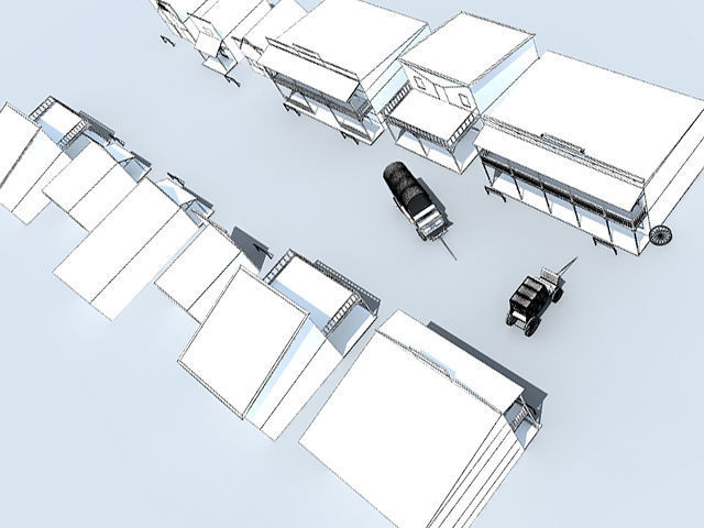 Old Western Town 3D model_19