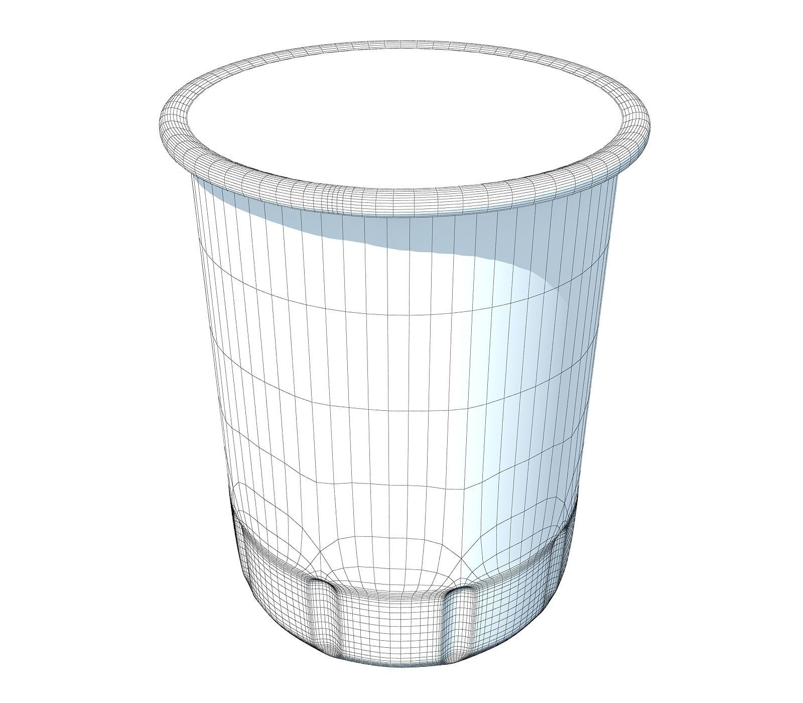 Blue Oil Filter 57 3D model_3