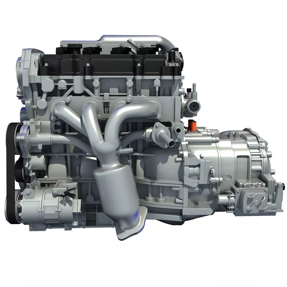 Nissan Altima Hybrid Engine 3D model_0