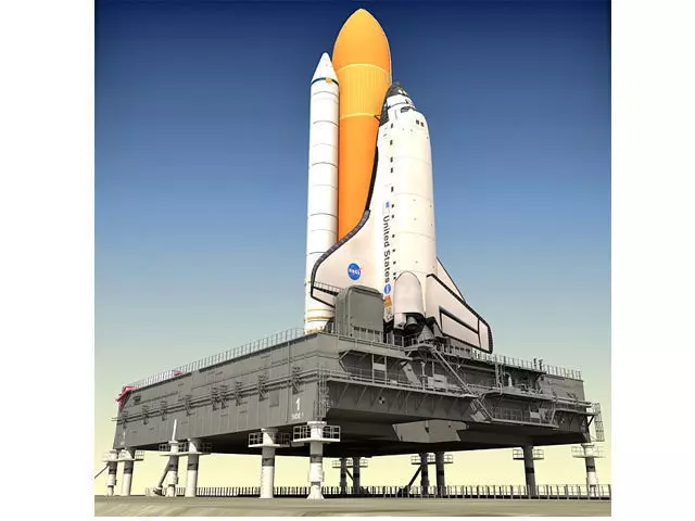 NASA Space Shuttle Spaceship 3D model