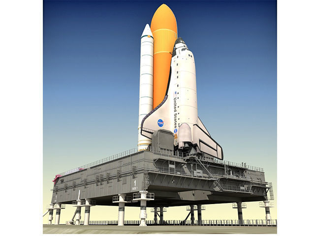 NASA Space Shuttle Spaceship