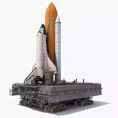 NASA Shuttle Launch Pad 3D model