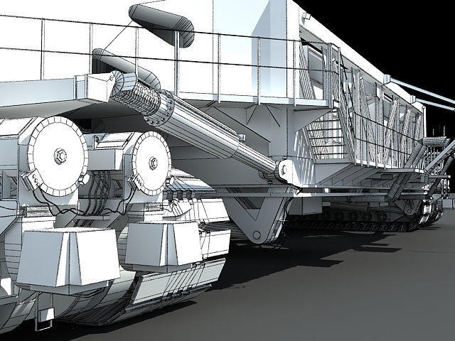 NASA Shuttle Crawler Transporter 3D model_32