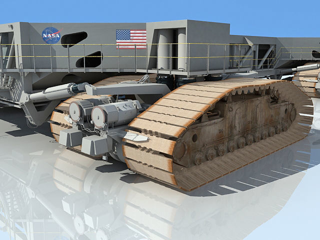 NASA Shuttle Crawler Transporter 3D model_24