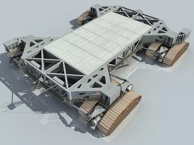 NASA Shuttle Crawler Transporter 3D model_0