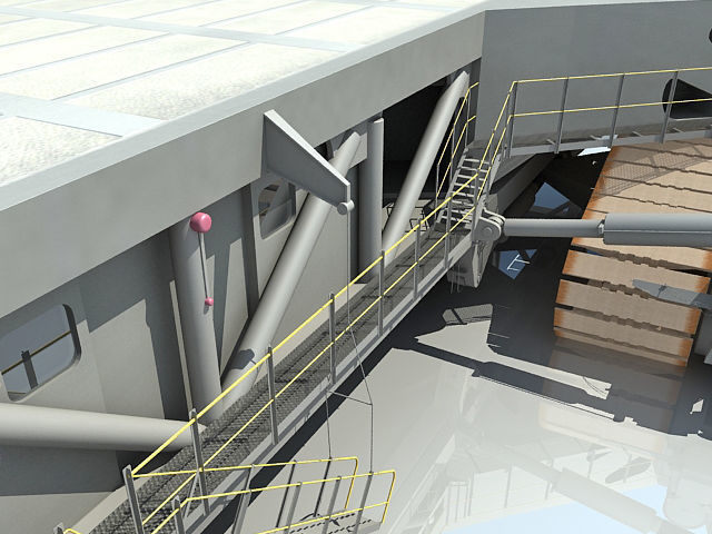 NASA Shuttle Crawler Transporter 3D model_16