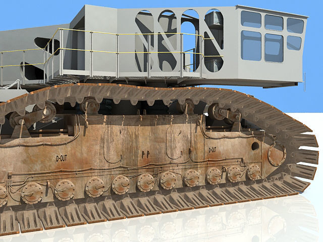 NASA Shuttle Crawler Transporter 3D model_13