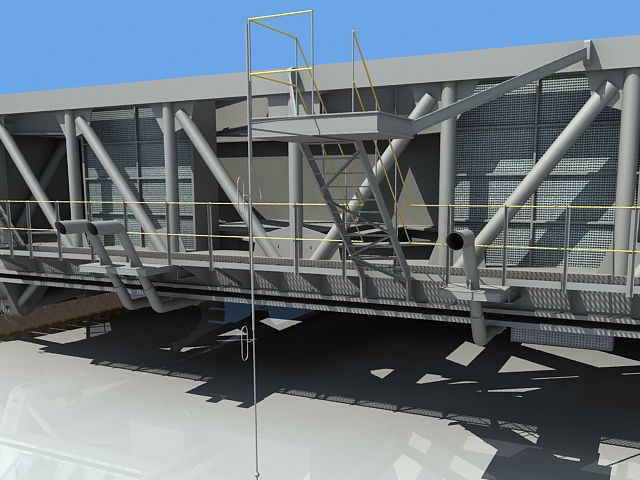 NASA Shuttle Crawler Transporter 3D model_17