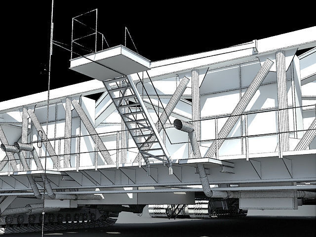 NASA Shuttle Crawler Transporter 3D model_30