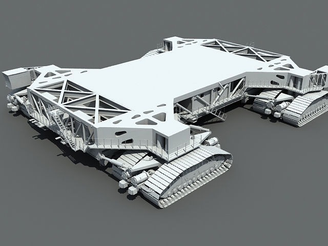 NASA Shuttle Crawler Transporter 3D model_29