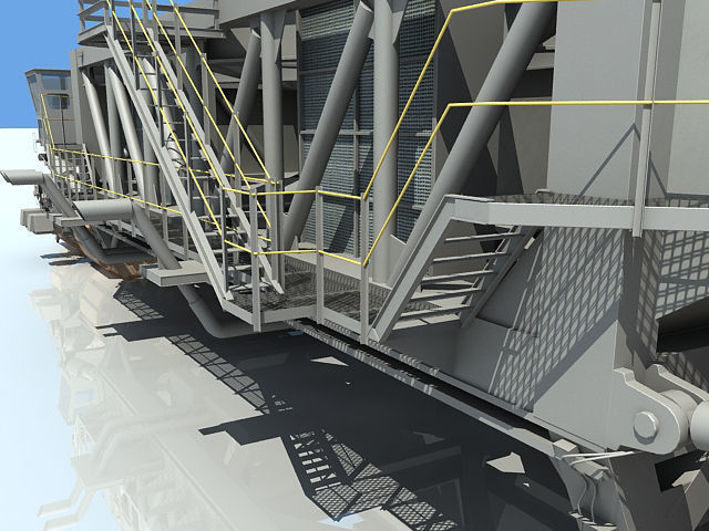 NASA Shuttle Crawler Transporter 3D model_27