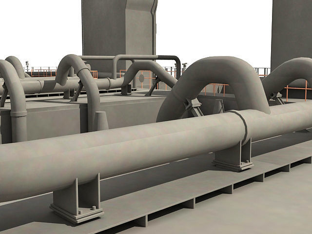 NASA Mobile Launch Platform 3D model_13