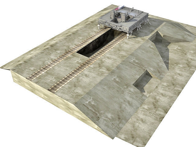 NASA Mobile Launch Platform 3D model_4