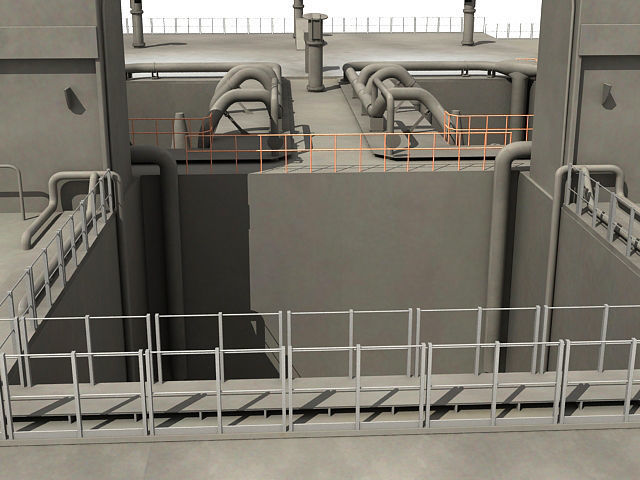 NASA Mobile Launch Platform 3D model_7