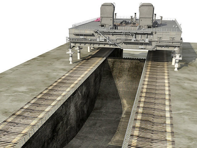 NASA Mobile Launch Platform 3D model_18