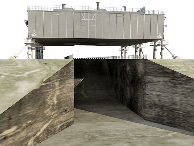 NASA Mobile Launch Platform 3D model_3