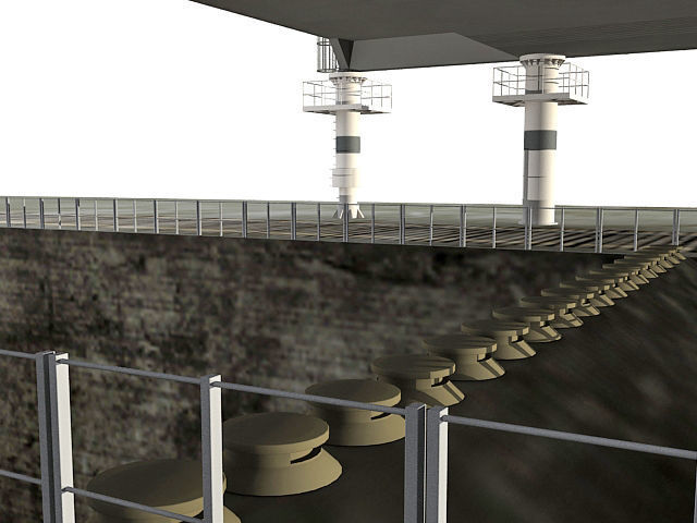 NASA Mobile Launch Platform 3D model_17