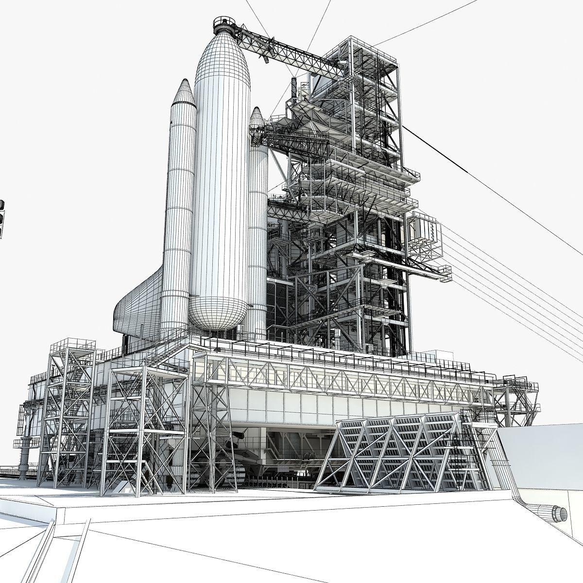 NASA Launch Complex 39B 3D model_72